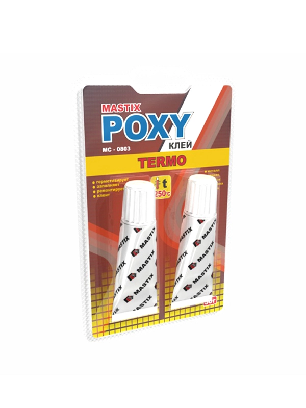 Клей эпокс.MASTIX TERMO термост.80гр