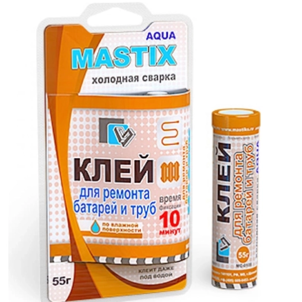 Холодная свар.MASTIX д/металла 55гр.