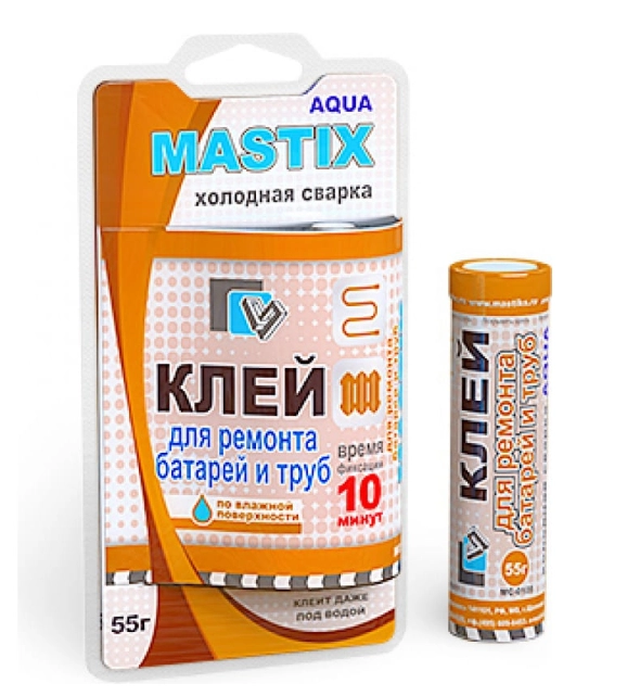 Холодная свар.MASTIX д/металла 55гр.