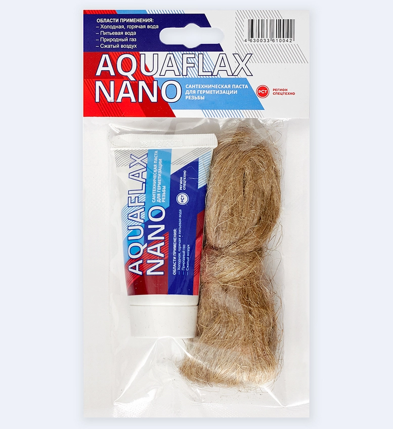 Комплект Паста Aquaflax NANO 30гр+Лен 15гр