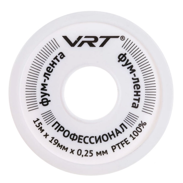 Лента фум VRT д/г 19мм*0,25мм*15м