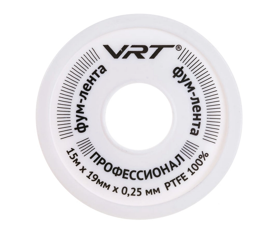 Лента фум VRT д/г 19мм*0,25мм*15м
