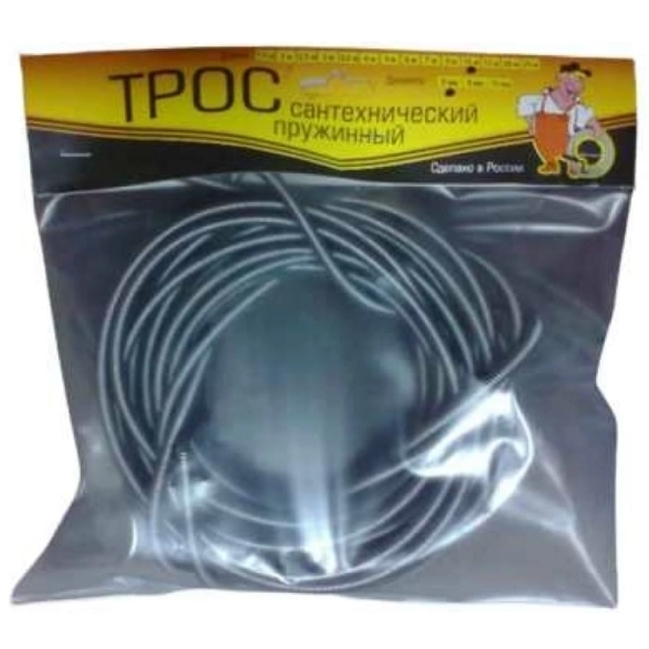 Трос сантехнический 300см 6мм 121203