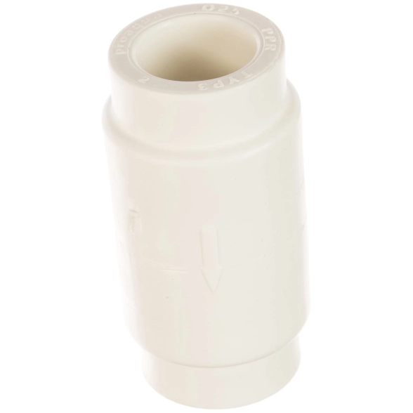 Клапан обратный 25 PRO AQUA БЕЛЫЙ