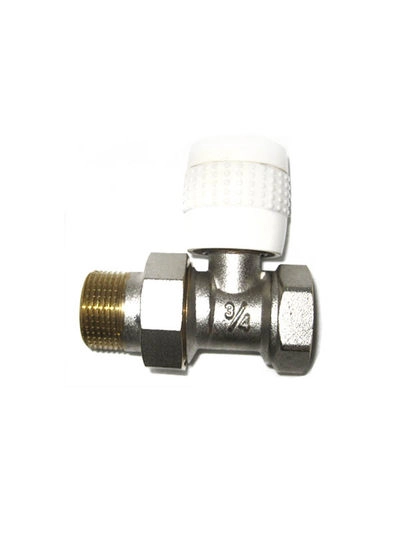 Клапан ручной д/рад.прямой 3/4" XTR1402