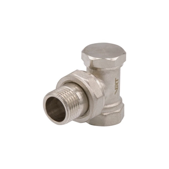 Клапан настроеч. со сгоном 1/2" угловой VRT