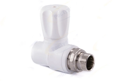 ВЕНТИЛЬ д/рад 20х1/2" прям PP-R Rosturplast