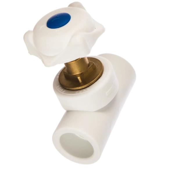 Вентиль 25 PRO AQUA белый