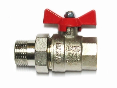 Кран шар.Valtek 3/4" г/ш баб.американка