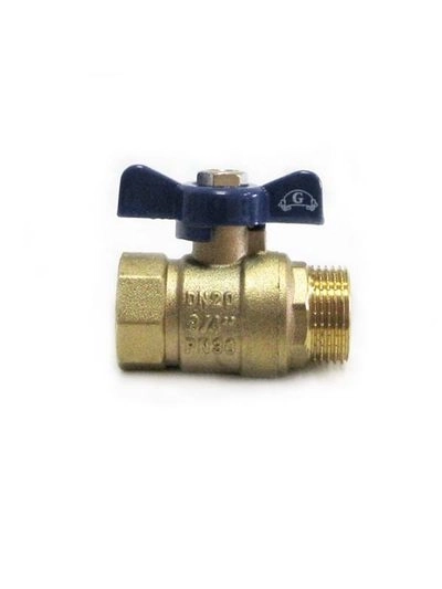 Кран шаровой Gloria 3/4" г/ш бабочка PN30