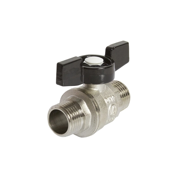 Кран шаровой 1/2" нар/нар бабочка VRT