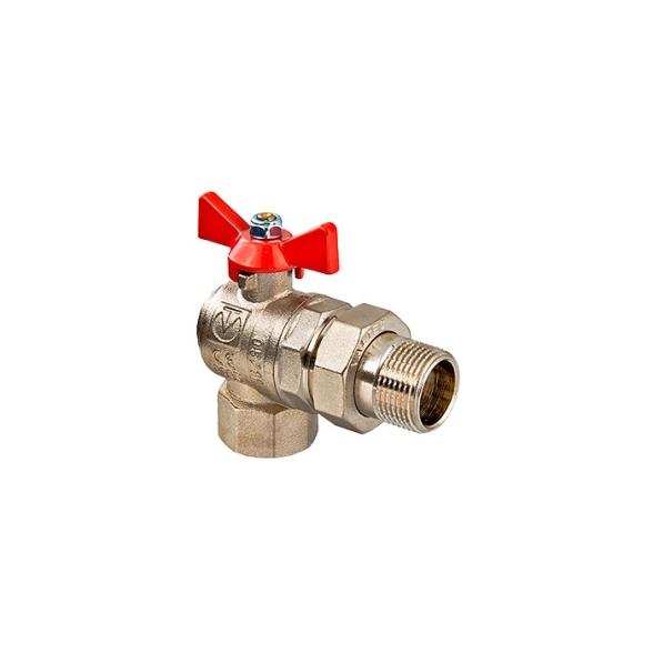 Кран шар с/сгон угл 1/2" ручка баб VALTEC VT.228
