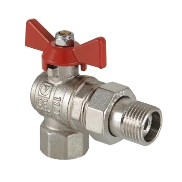 Кран шар Valtec 1/2"г/ш баб/америк угл