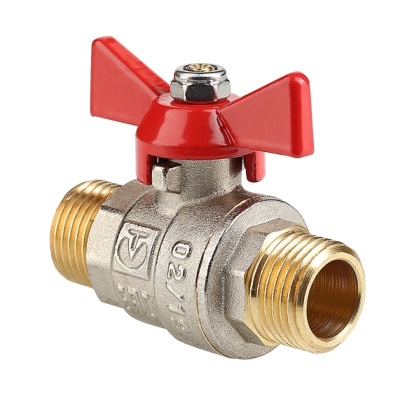 Кран шар Valtec 1/2"ш/ш бабочка