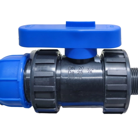 Кран шар. ПНД 3/4х25 ш/ц PN16