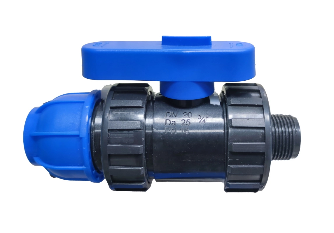 Кран шар. ПНД 3/4х25 ш/ц PN16