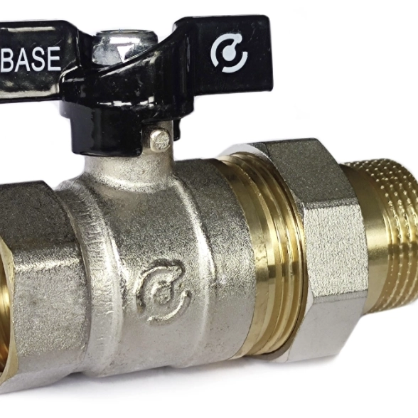 Кран вода 1/2" американка PN30 SANTREK Aqua Base