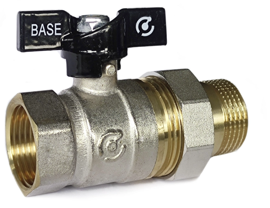 Кран вода 1/2" американка PN30 SANTREK Aqua Base