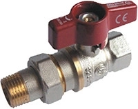 Кран шар. СТК 1/2" американка баб. PN30