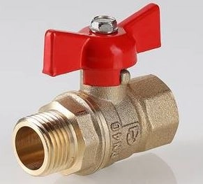 Кран вода VALTEC СТАНДАРТ 1/2" г/ш баб (PN40) VT.123.N.04
