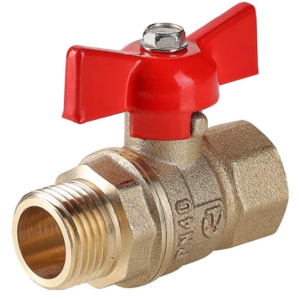 Кран вода VALTEC СТАНДАРТ 3/4" г/ш баб (PN40) VT.123.N.04