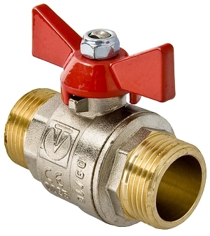 Кран шар 1/2'' нар/нар ручка баб VALTEC VT.219