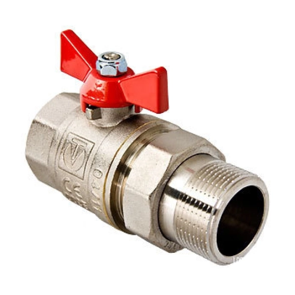Кран шар с/сг 1" бабочка VALTEC VT.227