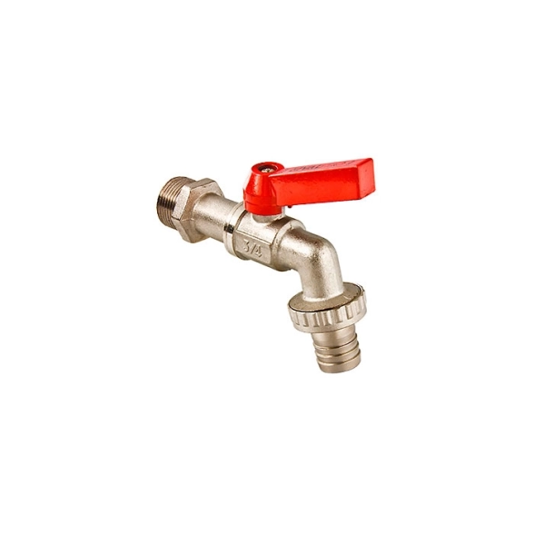Кран вода 1/2" рукоятка с/нос VT.051.N.04 VALTEC