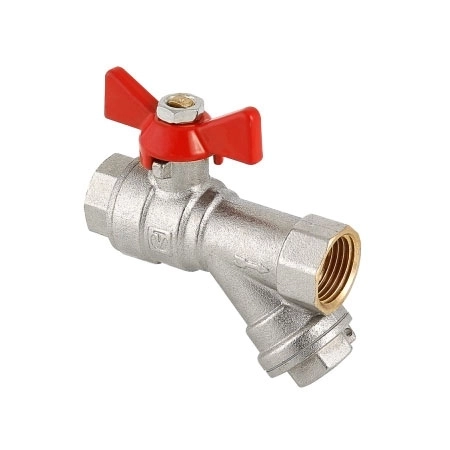 Кран с/ф шар 1/2'' вн/вн ручка бабочка VALTEC VT.293.N.04
