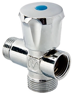 Кран 3прох. 1/2х3/4х1/2 в/н/н д/СМ VALTEC VT.255.N.04