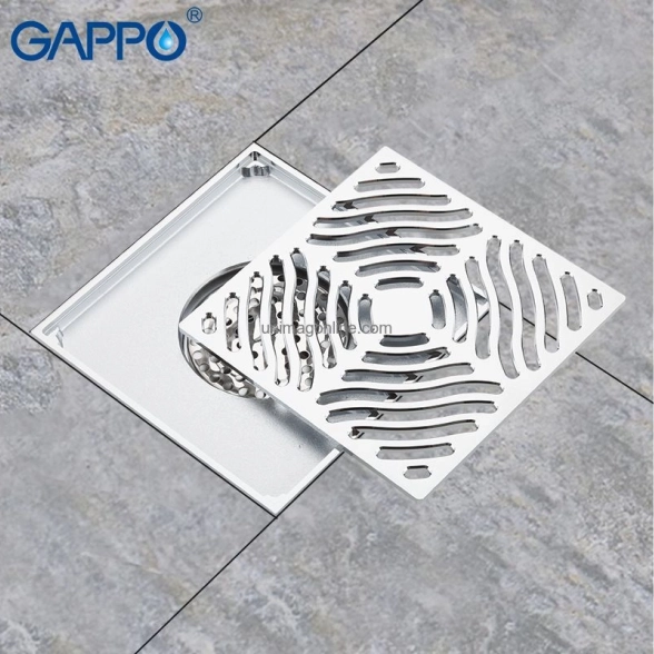 Трап верт.50 GAPPO 150х150 G81550 хром