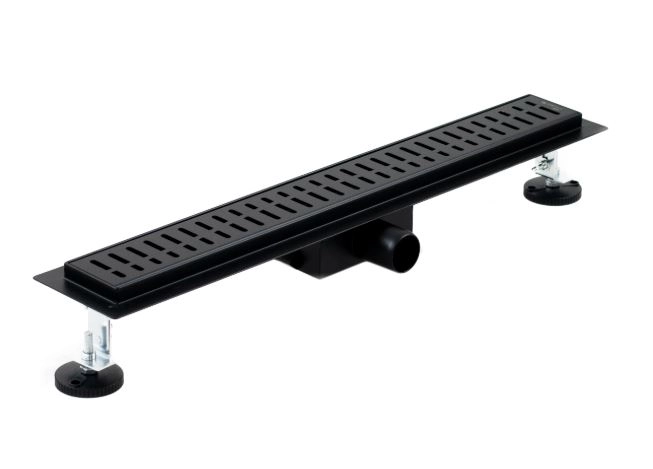 Трап SANTREK AQUA A-70600 BLACK нерж 700*600мм