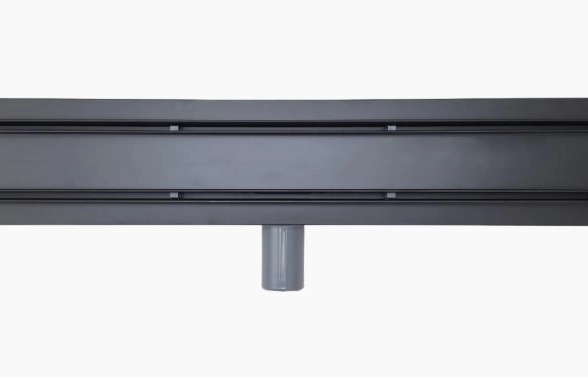 Трап SANTREK AQUA B-70600 BLACK нерж 700*600мм
