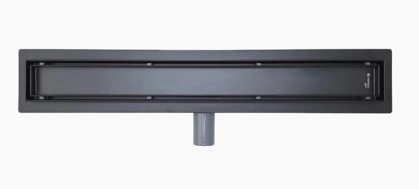 Трап SANTREK AQUA B-70600 BLACK нерж 700*600мм