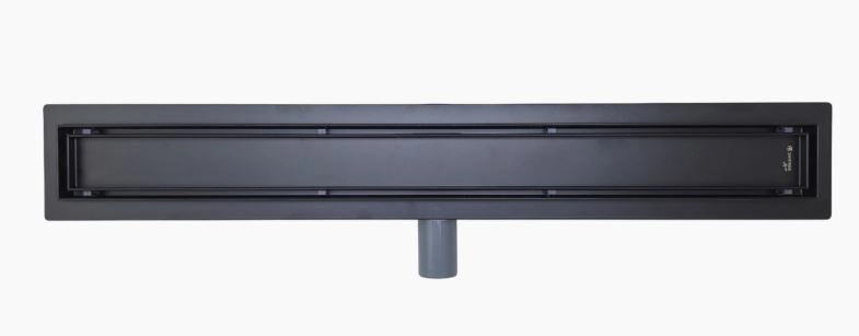 Трап SANTREK AQUA B-70700 BLACK нерж 700*700мм