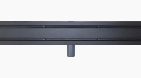 Трап SANTREK AQUA B-70800 BLACK нерж 700*800мм