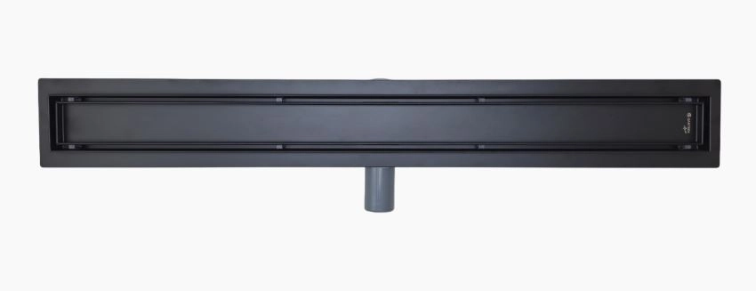 Трап SANTREK AQUA B-70800 BLACK нерж 700*800мм