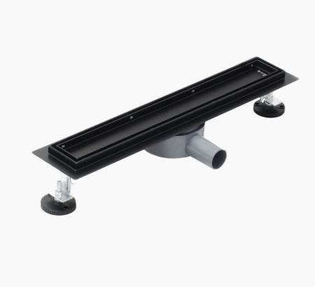 Трап SANTREK AQUA B-70500 BLACK нерж 700*500мм (ДМ)