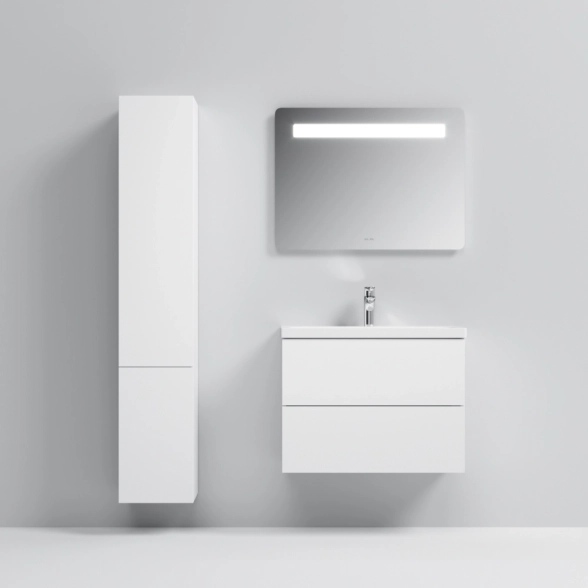 Тумба AM.PM Gem 75см 2ящ подвес бел.глян. M90FHX07522WG