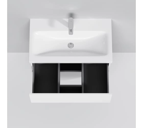 Раковина AM.PM Gem 75см керам бел.глян. M90WCC0752WG-image-1