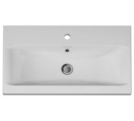 Раковина AM.PM Gem 75см керам бел.глян. M90WCC0752WG
