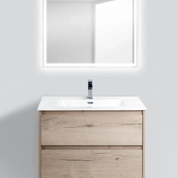 Тумба Kraft Rovere Galifax Bianco подвесная 2 ящика 700x460x500
