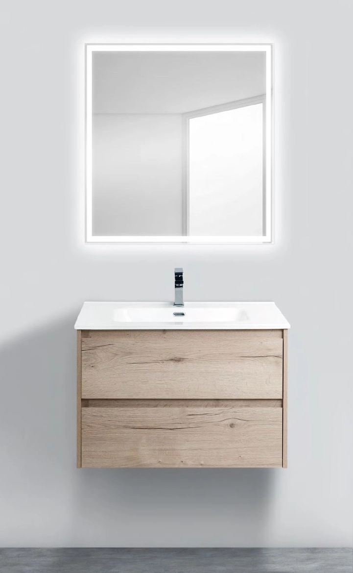 Тумба Kraft Rovere Galifax Bianco подвесная 2 ящика 700x460x500