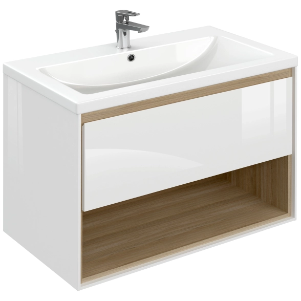 Тумба подвес LOUNA для рак COMO 80 бел SP-SZ-LOU-CO80/W