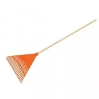 Грабли веерные пластик 22 лепестка 19786