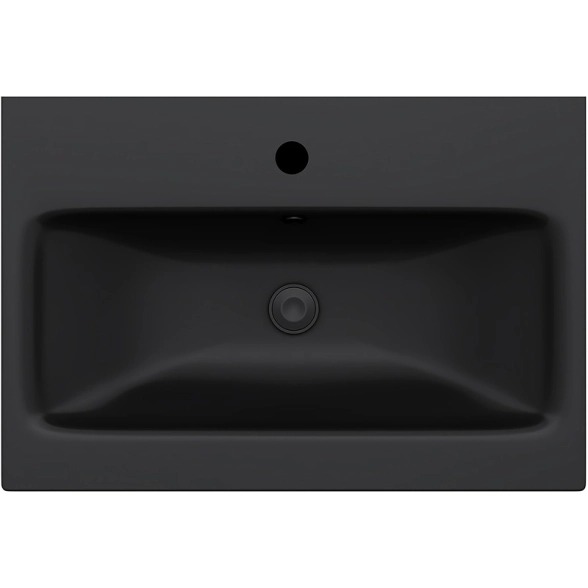 Раковина AM.PM Gem 60см черная матовая M90WCC0602BM