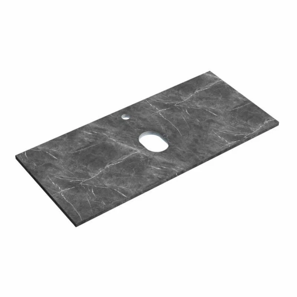 Столешница SANCOS Black Sky 1000х460 без отверстия под смеситель TT100A1