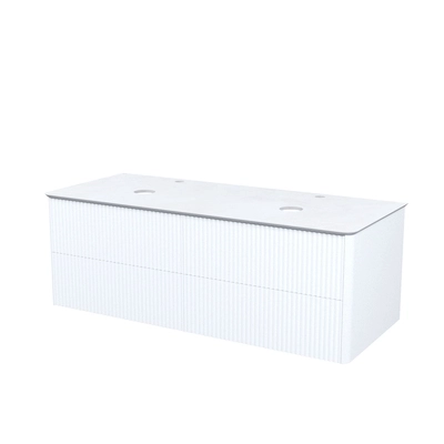 Тумба подвесная со столешницей IDDIS Aiger 120 AIG12W0i95K белая