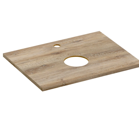 Столешница Wood керамогранит Spirit 60x45x2 орех мат.