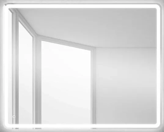 Зеркало SPC-MAR-1000-800-LED-TCH-WARM 12W 1000*30*800